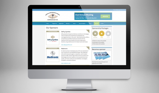 CSRS London 2015 website