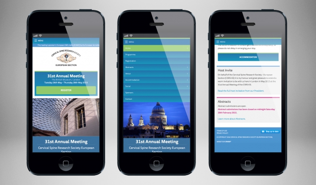 CSRS London 2015 website
