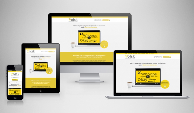 Yolsk - A fully responsive website