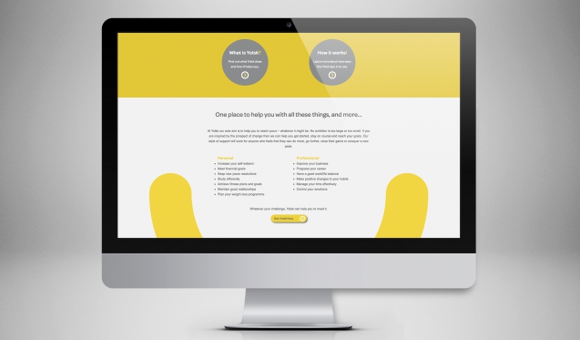 Yolsk - Looks great on a desktop a mobile and desktop machine