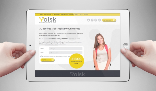Yolsk - Looks great on a Tablet